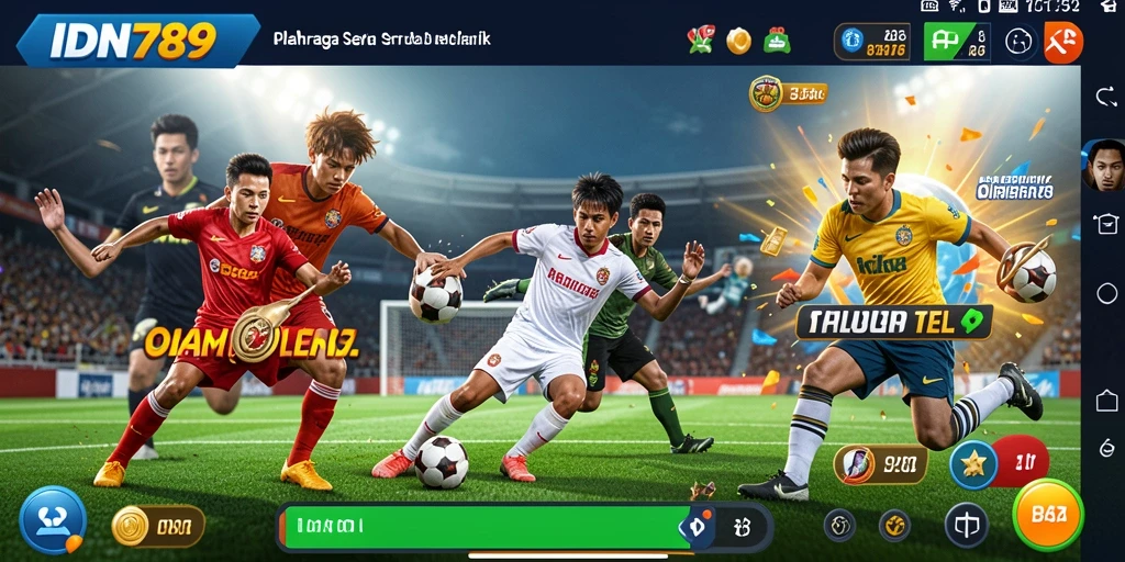 Tampilan gameplay seru dari IDN789 di kategori olahraga.