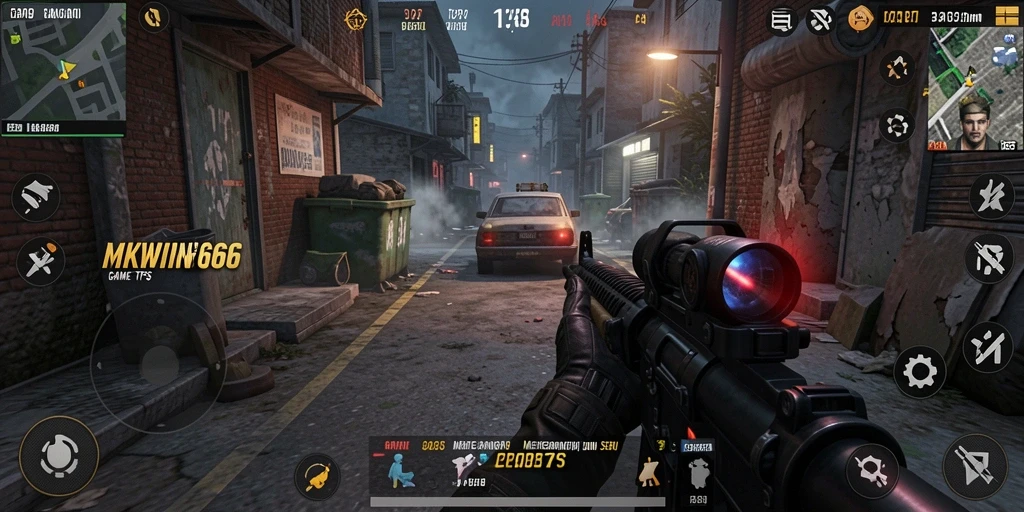 Gameplay seru MKWIN666 dengan aksi menegangkan.