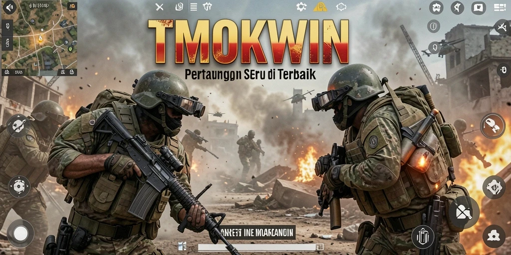 Gameplay Battle Royale yang seru dalam aksi penuh adrenalin.